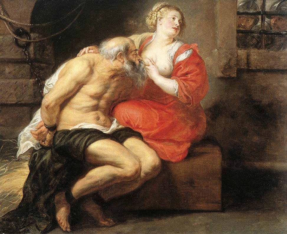 Peter Paul Rubens Cimon and Pero